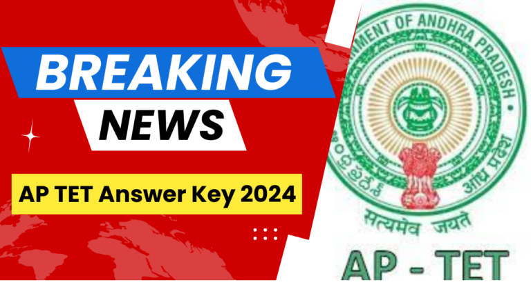 Answer Key for AP TET 2024