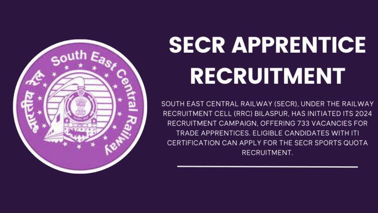 SECR Apprentice Recruitment 2024