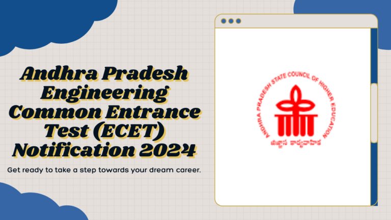 AP ECET Notification 2024